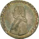 ½ Thaler (Bishop Rudolph Johann)