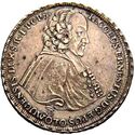 ½ Thaler (Bishop Jakob Ernst von Liechtenstein)