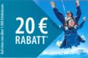 20 € Rabatt. Jochen Schweizer