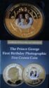 5 Crowns (Prince George 1st Birthday - Gold Plated)