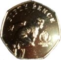 50 Pence (World Cricket Cup)