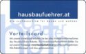 Hausbaufuehrer.at - Vorteilscard