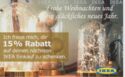 Frohe Weihnachten 15% Rabatt - IKEA