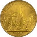 100 Lire (Holy Year)