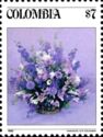 Floral Bouquet onj a lilac background
