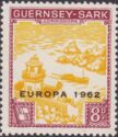 Timbre:-Europa-1962-(Sercq-:-Poste-privées)
