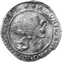½ Lion Daalder (Leeuwendaalder - 18 st. 1659 → 21 stuivers)