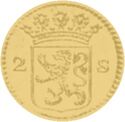 2 Stuiver (Dubbele wapenstuyver - Gold edition)