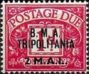 England Stamps Overprint "B.M.A. Tripolitania"
