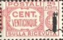 Parcel Post, 2nd part - R.S.I. overprint