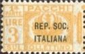 Parcel Post, 1st part - R.S.I. overprint