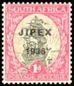 Van Riebeeck's Ship, overprinted