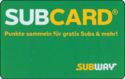 Subway - SubCard