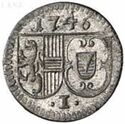 1 Pfenning (Archbishop Jakob Ernst von Liechtenstein)