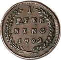 1 Pfenning (Archbishop Hieronymus von Colloredo)