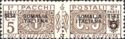 Pacchi Postali Overprint "Somalia Italiana"