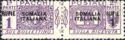 Pacchi Postali Overprint "Somalia Italiana"
