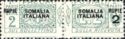 Pacchi Postali Overprint "Somalia Italiana"