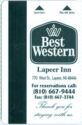 Best Western Lapeer Inn - Fire Water Willies Restaurant