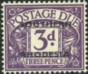 Postage Due Stamps of Great Britain, overprinted