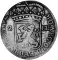 2 Gulden (1⅓ Daalder - 40 Stuiver)