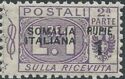 Pacchi Postali Overprint "Somalia Italiana"