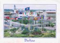 Belize City. Flag Monument
