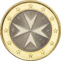 1 Euro (Maltese cross)