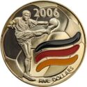 5 Dollars (18th Football World Championship 2006 Germany)