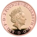 2 Pounds (1769-2019 Captain James Cook. Gold)