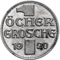 1 Groscher (1 Öcher Grosche = 10 Pfennig; Probe)