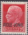 Italy Stamps Overprint "ISOLE JONIE"