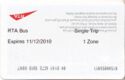 RTA Bus Single Trip 1 Zone
