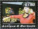 Lt. Uhura on Bridge of "Enterprise"