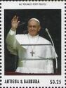 Pope Francis Waving (full-face)