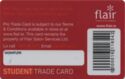 Flair - Student Trade Card