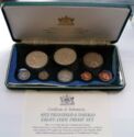 Various Dollars (Proof set 1972 - 10th Anniversary of Independence)