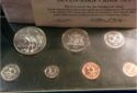 Various Dollars (Proof set 1972 - 10th Anniversary of Independence)