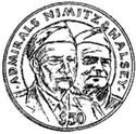 50 Dollars (Admirals Nimitz & Halsey)