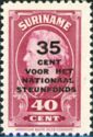 Queen Wilhelmina (overprinted)
