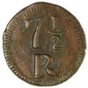 7½ Réis (⅛ Tanga)