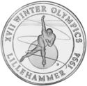 20 Crowns (XVII Winter Olympics - Figure skater (No date))
