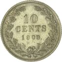 10 Cents (Dubbeltje - inhuldigingsportret)
