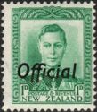 King George VI 1d (overprint)