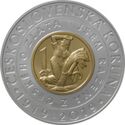 2,000 Korun (100th anniversary of the introduction of the Czechoslovak koruna)