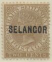 Straits Settlements overprinted SELANGOR