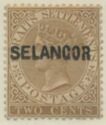 Straits Settlements overprinted SELANGOR