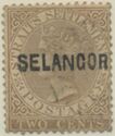 Straits Settlements overprinted SELANGOR