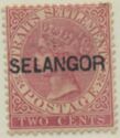 Straits Settlements overprinted SELANGOR