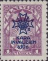 Charity for War Invalids - Surcharge and Overprint